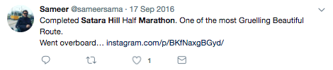 Satara Hill Half Marathon Registration