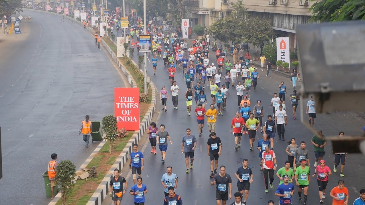 Mumbai Marathon Runners