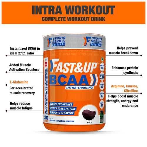 BCAA complete workout drink