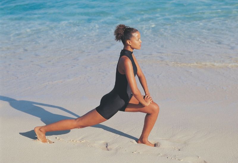 Fast&Up Beach Workout Walking Sand Lunges: