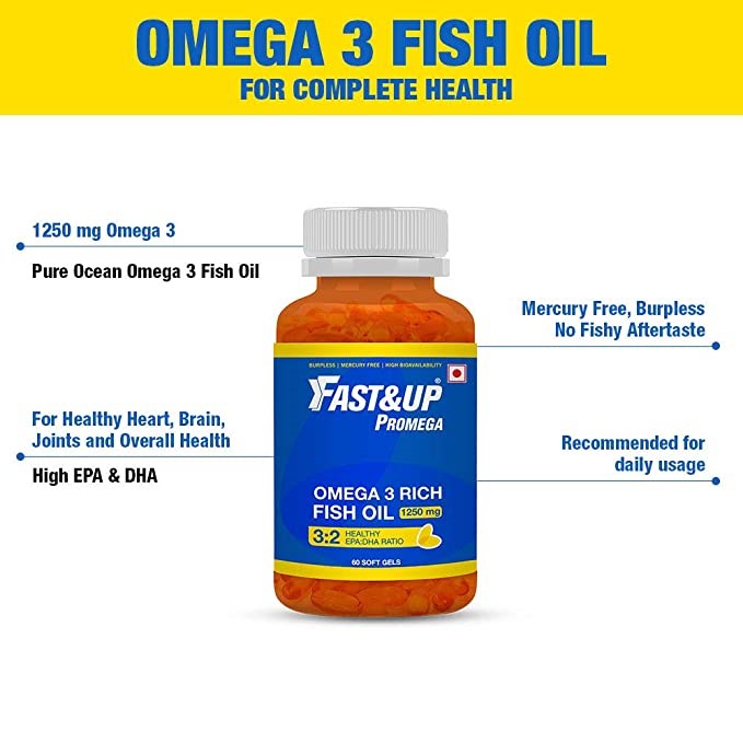 Fas&up Omega-3 Fish Oil