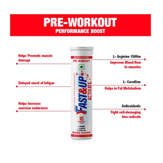Fast&up Activate Pre-Workout Supplement