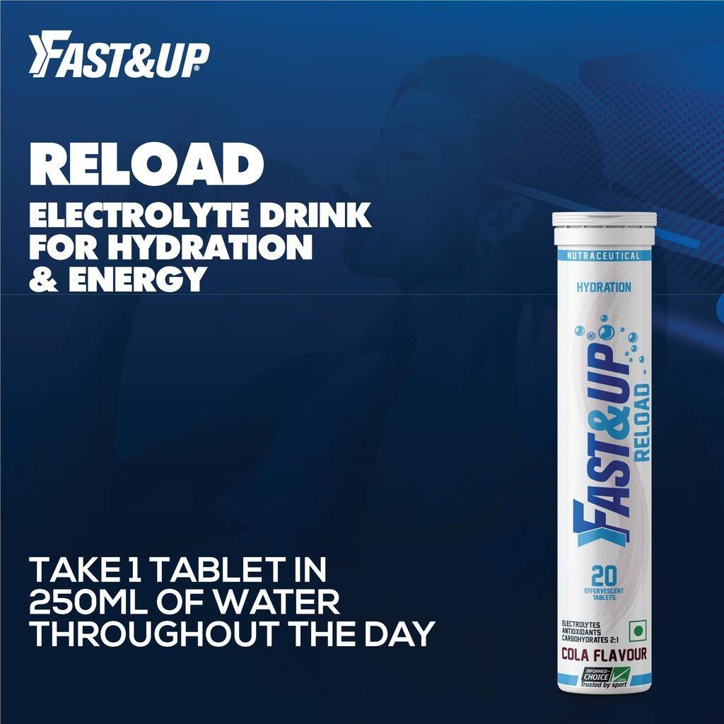 Fast&up Reload Electrolyte Drinks For Hydration & Energy