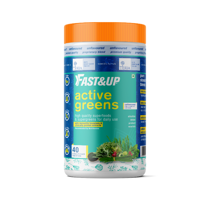 Fast&up Active Greens Powders