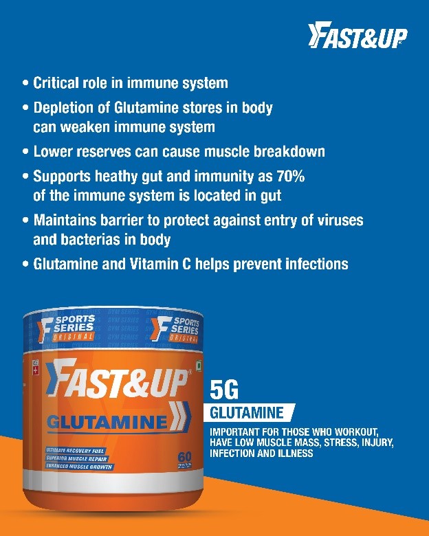 Fast&up Glutamine Health Benefits