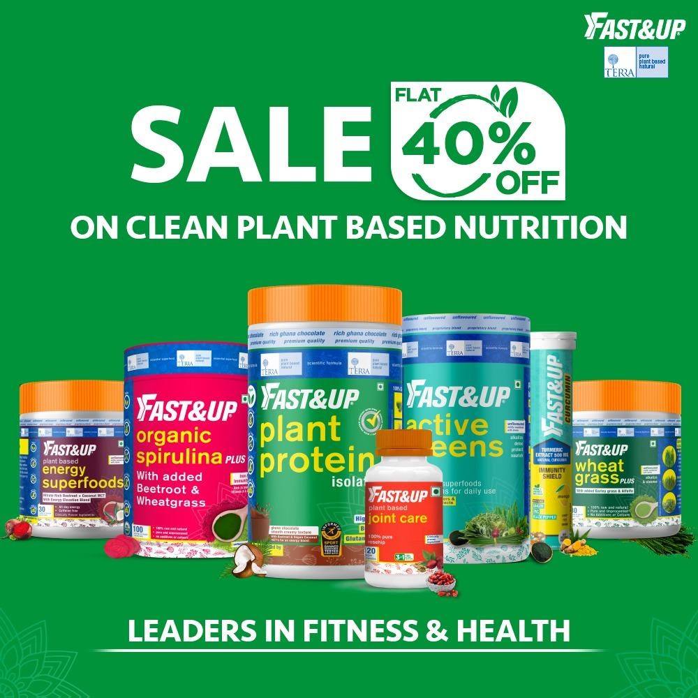 Plant Powered sale - Fast&Up
