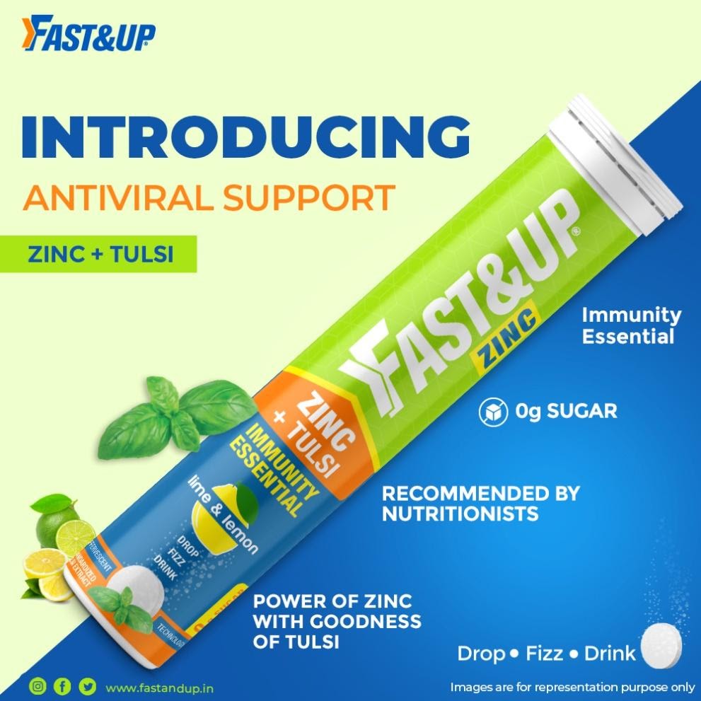Zinc & Tulsi Supplements for Winter Diet - Fast&Up