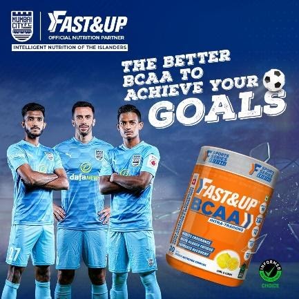 Nutritional Diaries Of Mumbai City FC BCAA Supplements - Fast&Up