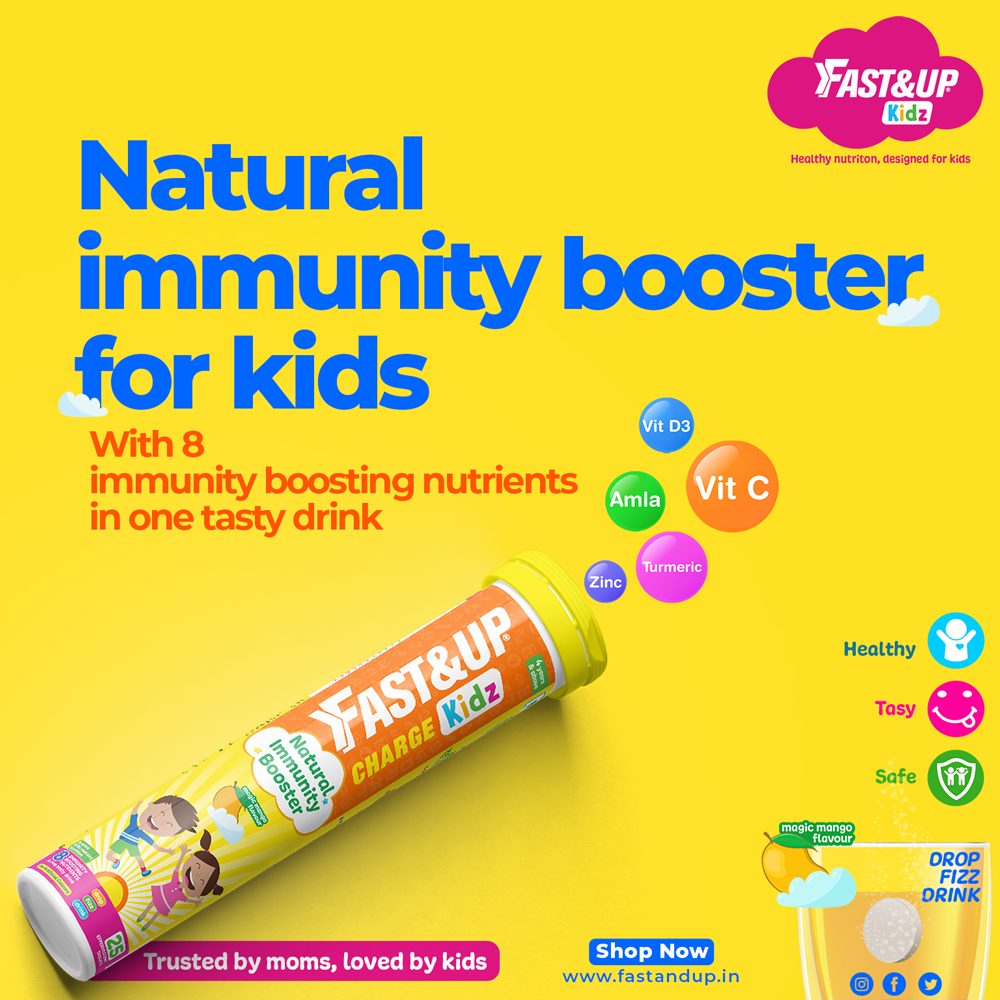 Fast&Up Natural Immunity Boosters for Kids