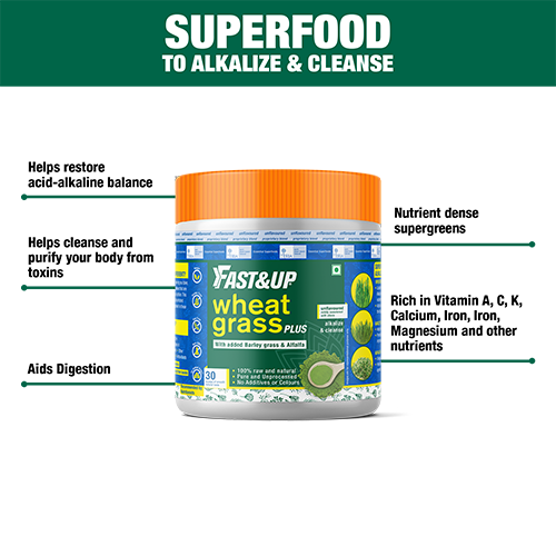Fast&Up Wheat Grass Supplements