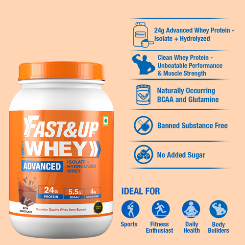 Whey Protein Supplements - Fast&Up
